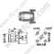 SMA αρσενικό 4 τρύπες Flange Mount Mocro-Strip RF συνδετήρα