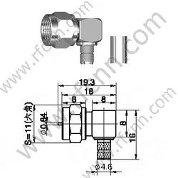F δεξαμενή RF δεξιά για 3C-2V