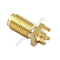 SMA θηλυκό για το PCB Board Edge Soldering RF Connector