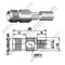TNC θηλυκό για LMR300 RF Connector
