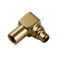 MMCX αρσενική δεξιά γωνία πτύχωση για το RG405 PCB RF Connector