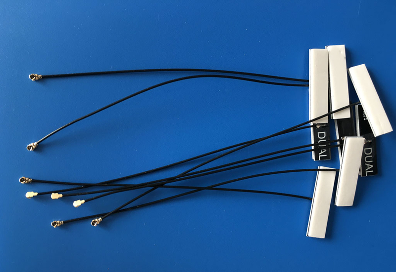 IPEX MICRO ομοαξονικό καλώδιο με εσωτερική κεραία PCB