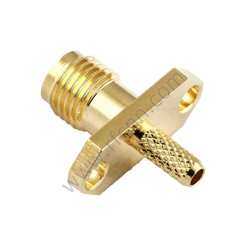 SMA θηλυκή φλάντζα για το RG316 RF Connector