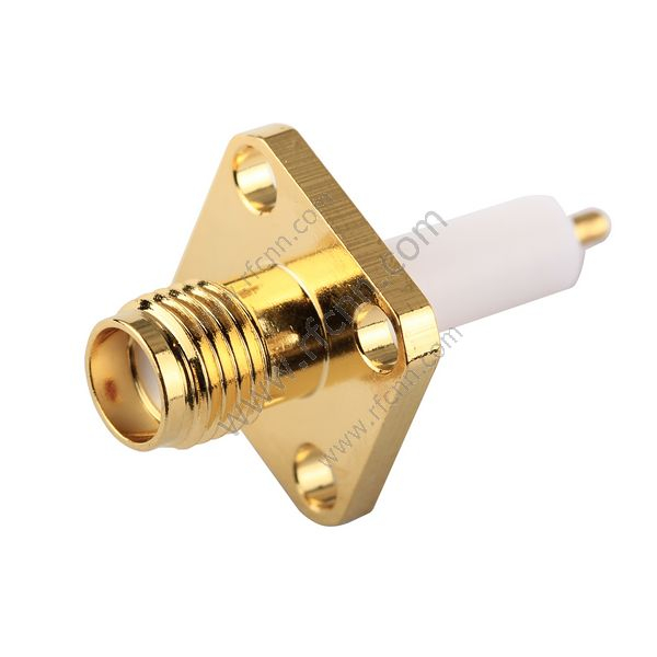 SMA θηλυκή φλάντζα για το Microstrip - RF Connector