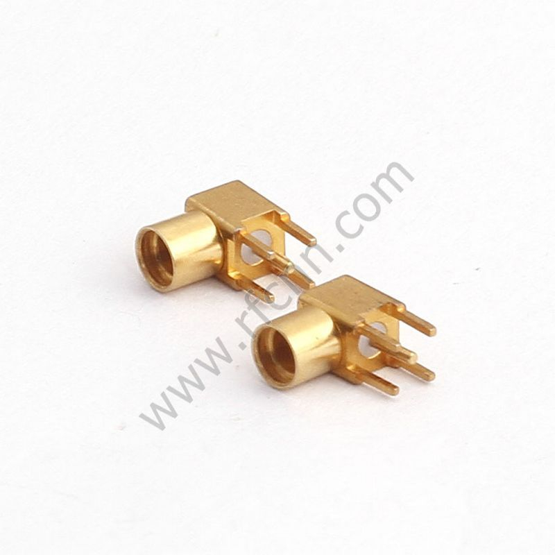 MMCX θηλυκό δεξιό γωνιακό υποδοχή RF PCB