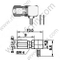 SSMC Αρσενικό πτύχωση δεξιά γωνία για RG178 RF Connector