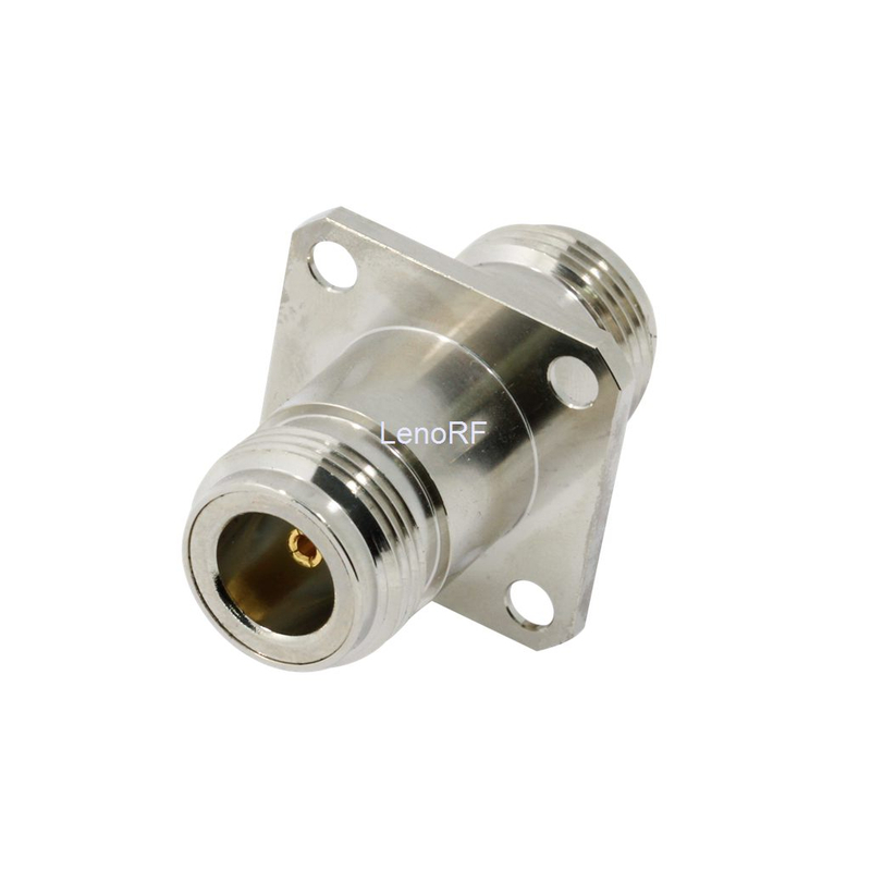 N Τζακ για προσαρμογέα RF Flange Mount RF