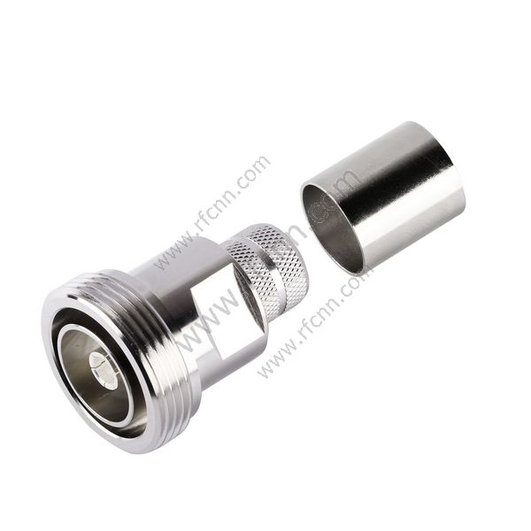 DIN 7/16 Γυναίκα Straight Crimp για LMR600 - RF Connector
