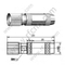 1.6 / 5.6 Αρσενικό για το RG179 RF Connector