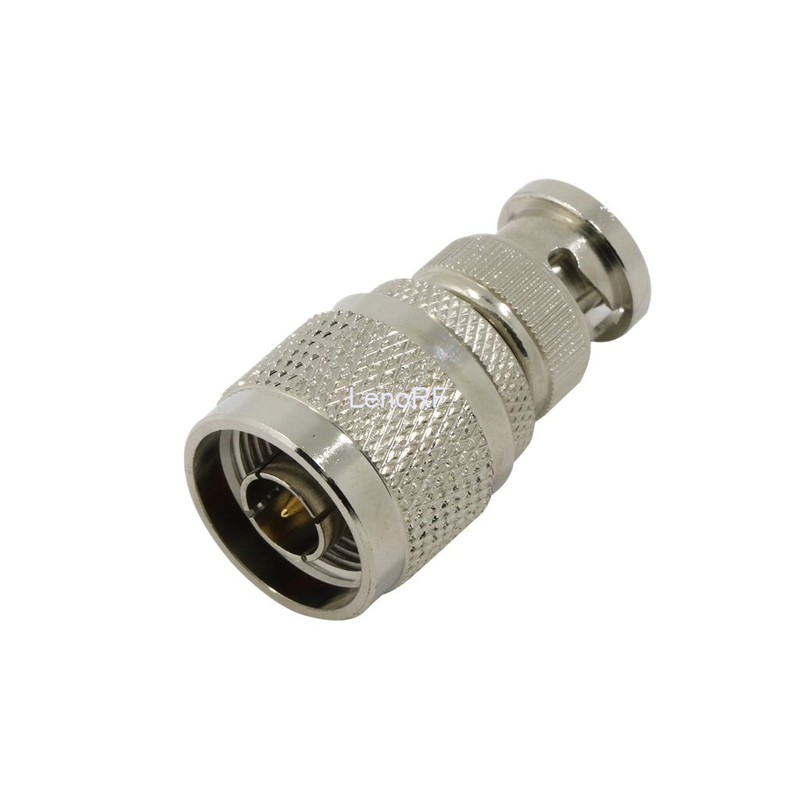 N Βύσμα στο BNC Plug RF προσαρμογέα